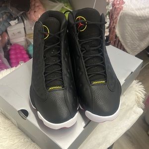 Air Jordan retro 13 black true red and white